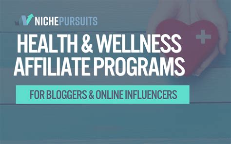 healthcare affiliate programs